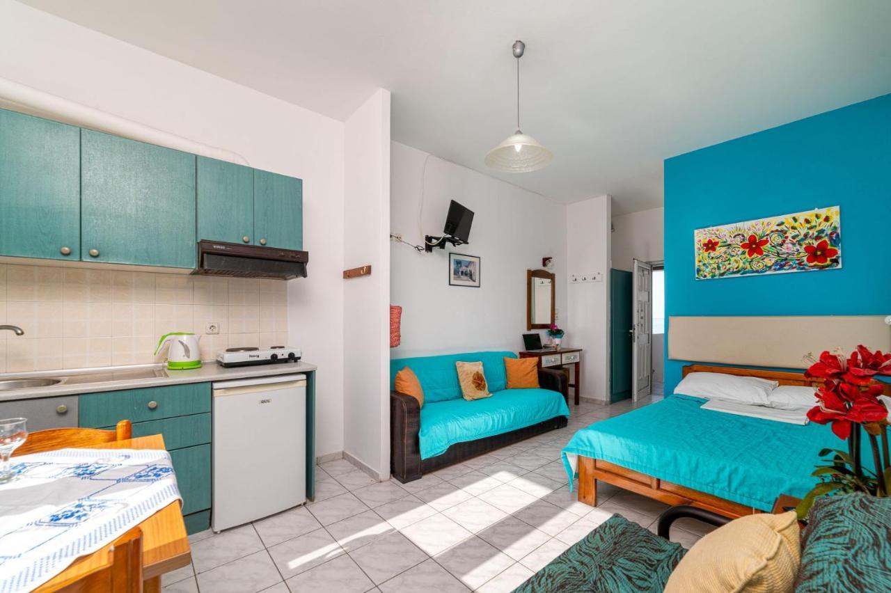 Troulis Seaside Aparthotel Amoudara  Bagian luar foto