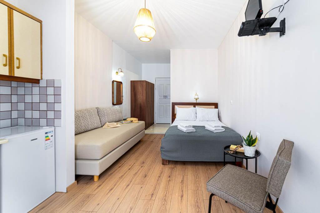 Troulis Seaside Aparthotel Amoudara  Bagian luar foto