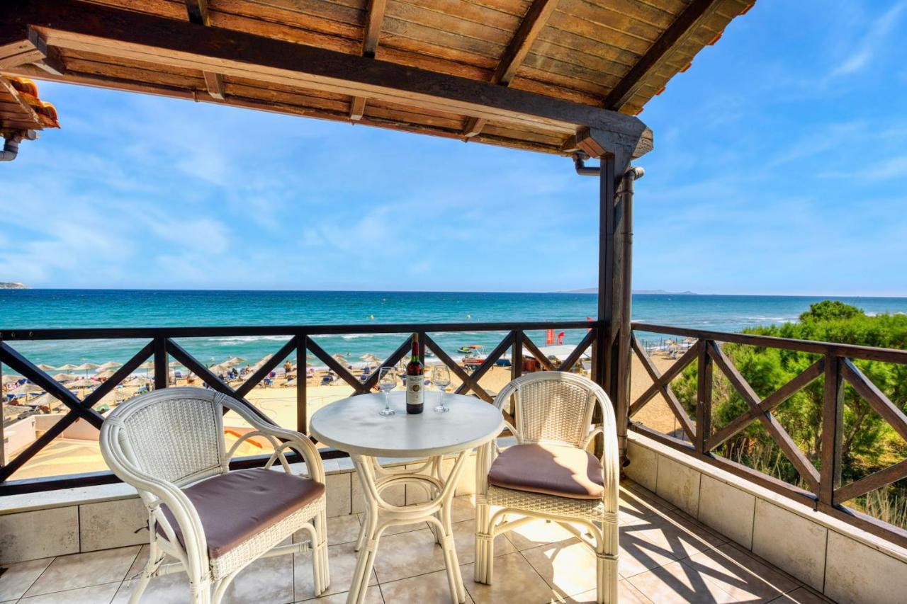 Troulis Seaside Aparthotel Amoudara  Bagian luar foto