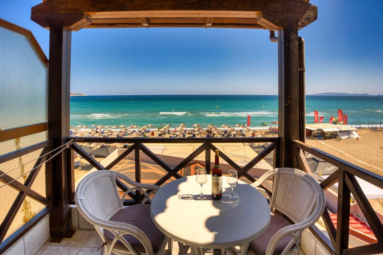 Troulis Seaside Aparthotel Amoudara  Bagian luar foto