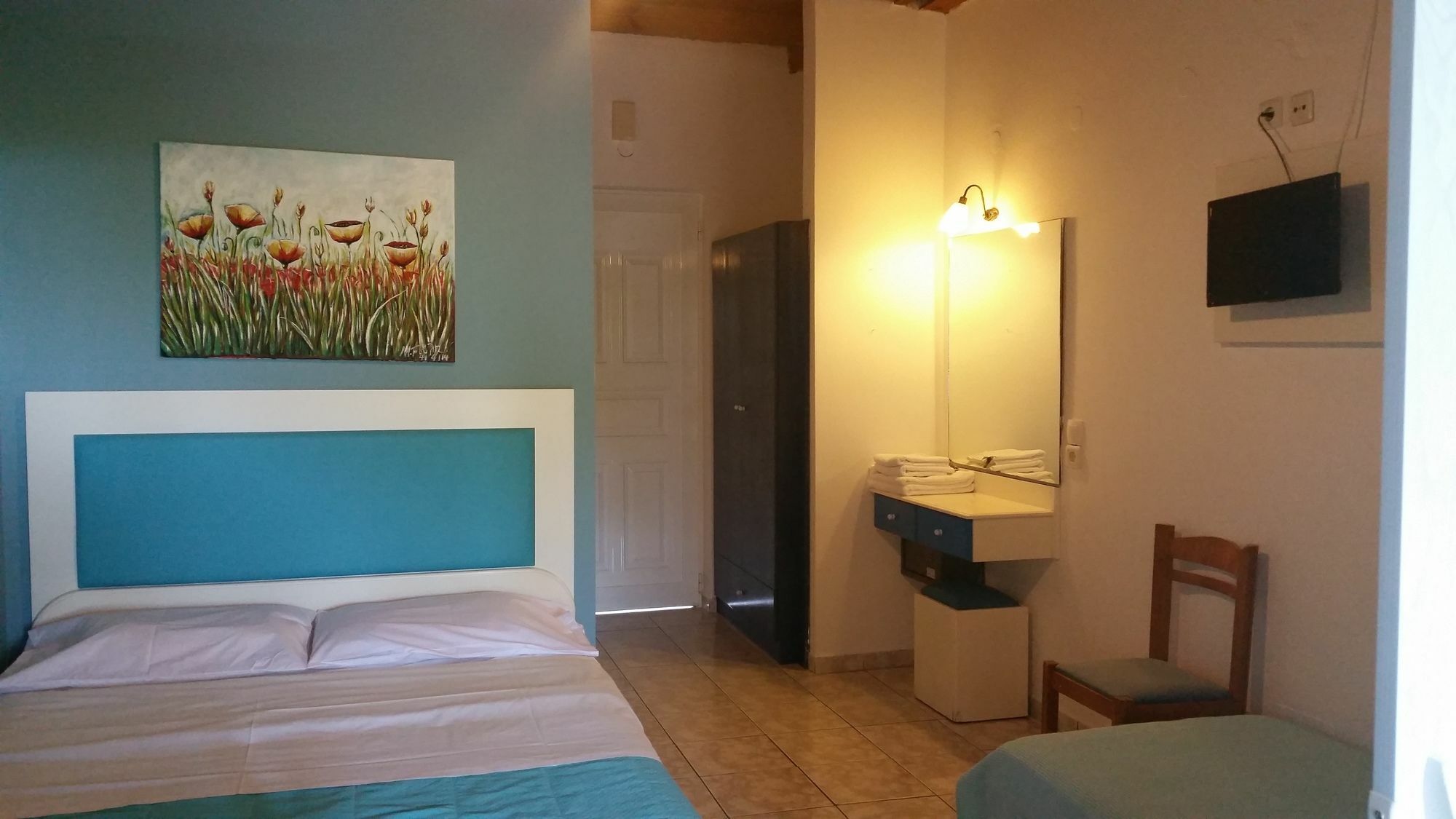 Troulis Seaside Aparthotel Amoudara  Bagian luar foto